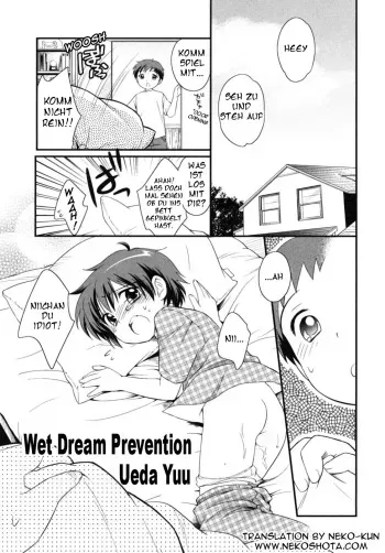 [Ueda Yuu] Musei boushi-hou | Wet Dream Prevention (Shounen Shikou SS) [German] [negi91] manga cover
