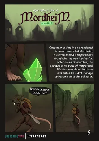 [lizardlars] Once Upon A Time In Mordheim Rewarped manga cover