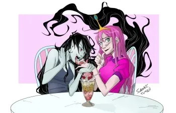 [SwainArt] Lab XXXspearmint (Adventure Time) manga cover