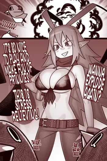 [EKZ] Girl Laharl ZURI (Disgaea) manga cover