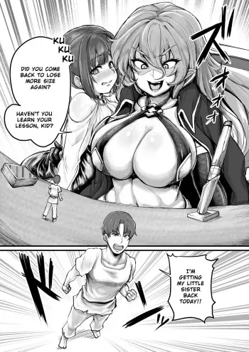Size recovery game manga cover