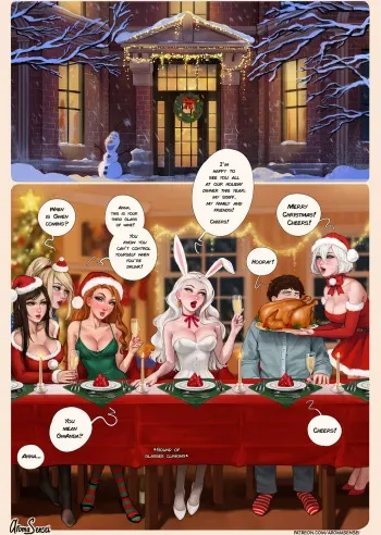 Frozen Inc Christmas Party 2022 manga cover