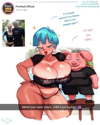 [Mai Arti] Influencers (Dragon Ball) manga cover