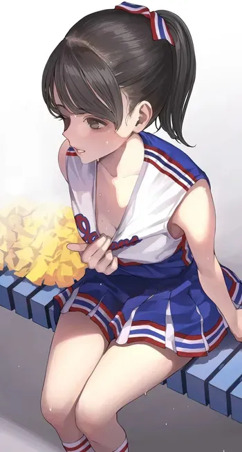 [Minagi KOH] Hachigatsu no Asedaku Cheer Girl [korean] manga cover