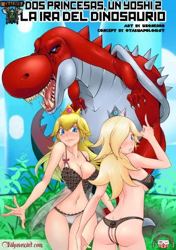 [Uzonegro] Dos Princesas, Un Yoshi #2 (Super Mario Bros.) (Spanish) [kalock] manga cover