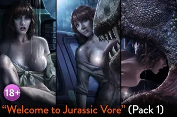 [NinjArtist] Welcome to Jurassic Vore manga cover