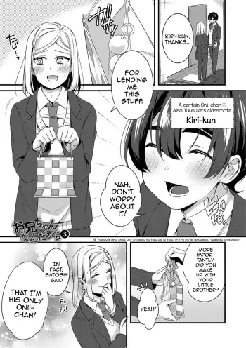 Onii-chan nan dakara 3 manga cover
