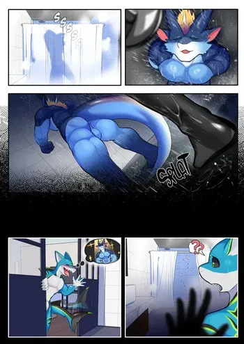 [Manyu_art] Latex Dragons manga cover