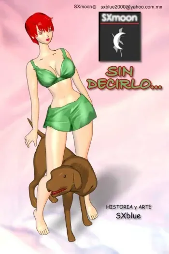 [SXmoon] SIN DECIRLO (Spanish) manga cover