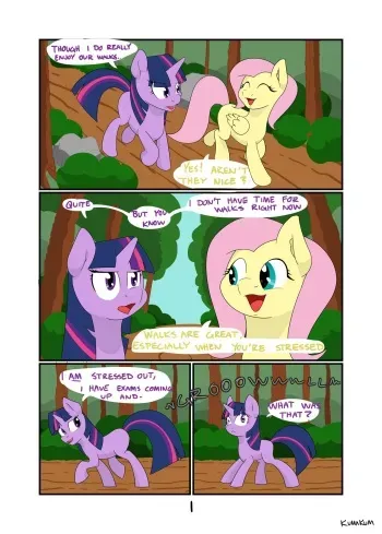 [Kumakum] Relieving Stress (My Little Pony Friendship Is Magic) manga cover