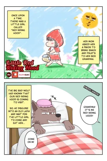 Little Red Riding Hood manga cover