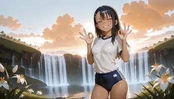 Nagataro (Don't Toy With Me, Miss Nagatoro) [Ai Ganerated) manga cover
