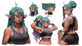 [SpiceProof | Rayluaza] Ishi Hebiko / Gorgon OCs manga cover