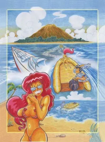Beast Sex at the Beach manga cover