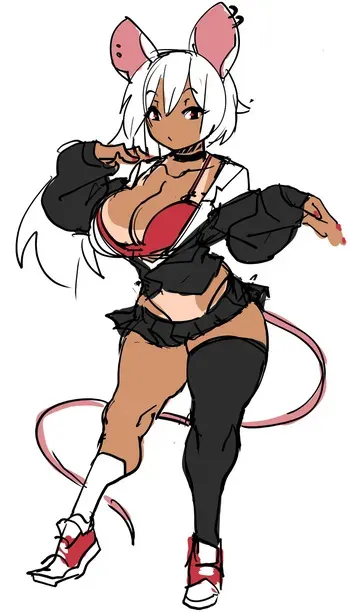 [various] Alina - Big Tiddy Rat Gyaru GF (by Zana) [OC] manga cover