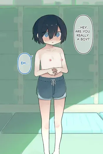 [Sena] Girl Caught in Men's Swimsuit [English] manga cover