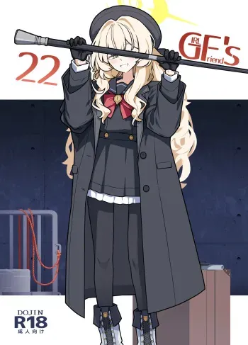 GIRLFriend's 22 manga cover