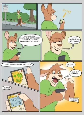 Issac Weight Gain App manga cover