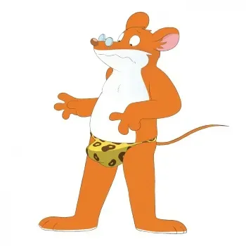 Sexy thong mouse (geronimo stilton) manga cover