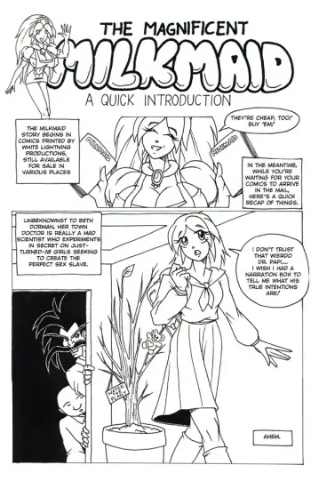 The Magnificient Milkmaid 3 manga cover
