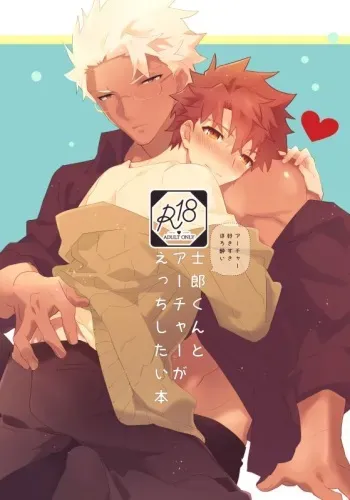 Shiro-kun To Archer Ga Etchi Shitaihon - Fate Stay Night manga cover