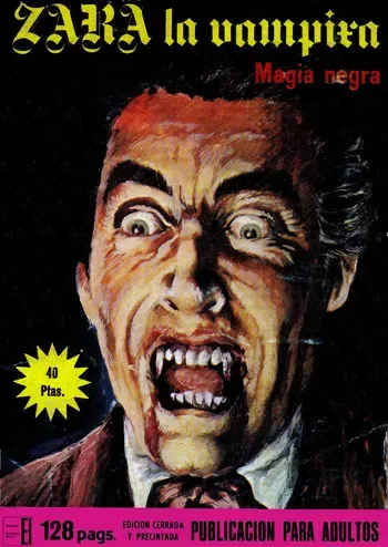 Zara la Vampira #16 (Magia negra) [Spanish] manga cover