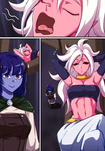 [Khear] Android 21 absorb Jester/Hutao/Chun-li/Impa/Momo/Kale + Extra (1-6) manga cover