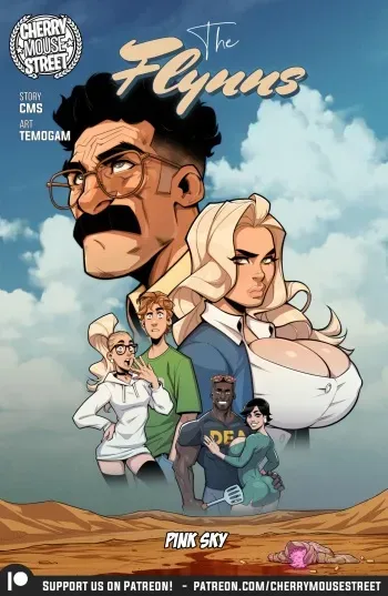[Cherry Mouse Street (Temogam)] The Flynns: Pink Sky manga cover