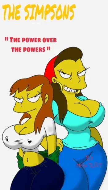[maxtlat] The Power Over The Powers (The Simpsons) manga cover