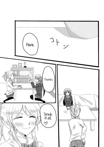 A story about mischievous Eli-chan and Nozomi-chan manga cover