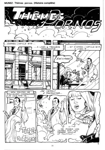 [Munez] Thèmes Pornos [French] manga cover