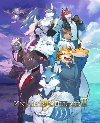 KAIJYU-09: Knights College 2, All CGs manga cover