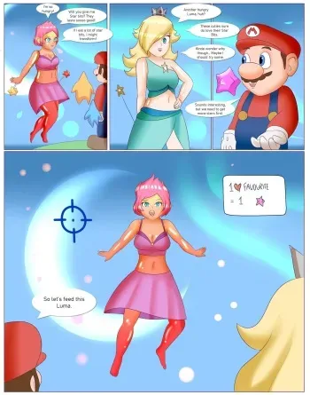 Rosalina Weight Gain manga cover