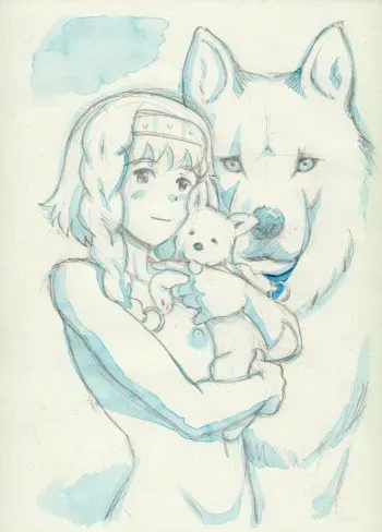 [pink-noise (Mizuiro Megane)] Ookami no Kazoku manga cover