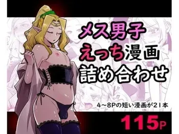 [Orgasm Slap (Ichi no Milk)] Mesu Danshi Ecchi Manga Tsumeawase manga cover