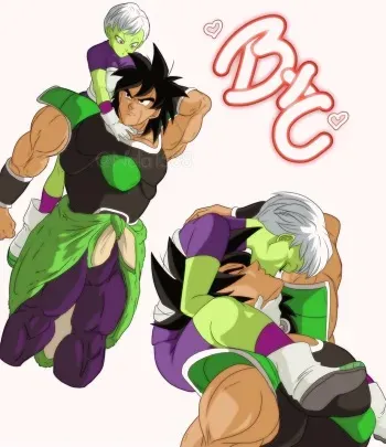 [Nala1588] Broly x Cheelai - All In (Dragon Ball Super) manga cover