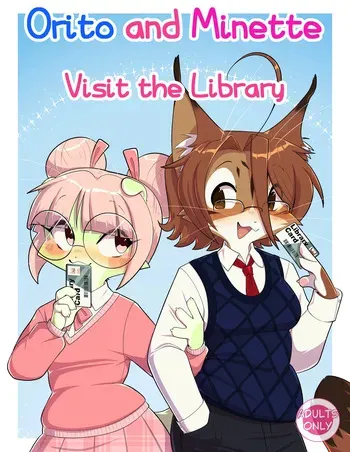 [Saucy] Orito and Minette: Visit the Library manga cover