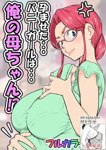 [Ii yu da ne] Haramaseta Bunny Girl wa, Boku no Kaa-chan!? [Manga-ban] | 임신한 바니걸은 우리 엄마!? [만화판] [Korean] [팀 숙녀] manga cover