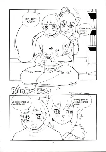 (C67) [TEAM SHUFFLE (Trump)] Rinko 350 (Kemono no Sho Juuichi) [Spanish] [marcosmass] manga cover