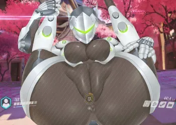 [kerikeri san] Female Genji (Overwatch) manga cover