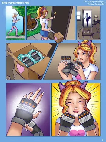 [Jacques00] The Purrrrrfect Fit! manga cover
