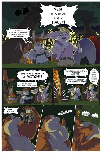 The "big" squirrel - Vore by Shyland manga cover