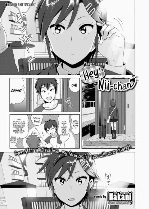 Hey, Nii-chan manga cover