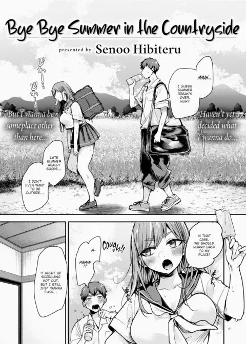 Bye Bye Summer in the Countryside manga cover