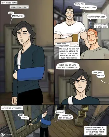 [Creedo] My Dad Has a Boyfriend [Eng] manga cover