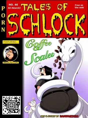[Rampant404] Tales of Schlock #46 : Coffee Scales manga cover