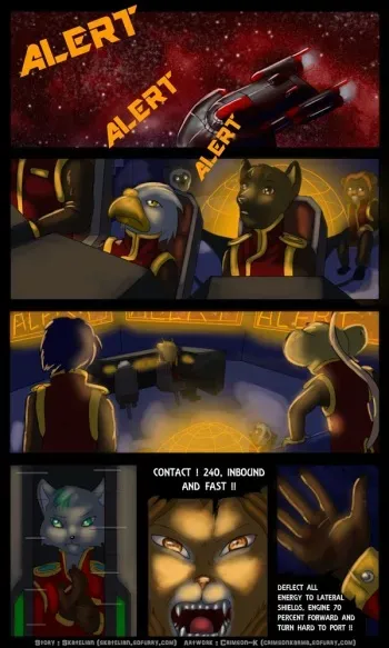 [Crimson Karma] In Space No One Can Hear You Moan manga cover