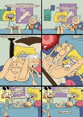 [Pokachu] The Lewd House (The Loud House) manga cover