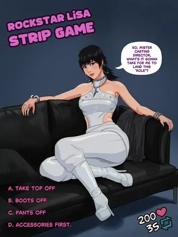 [Godlem] Rockstar Lisa Strip Game (Fortnite) (ongoing) manga cover