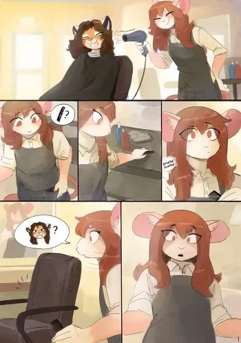 [the-minuscule-task] Blow Dry manga cover